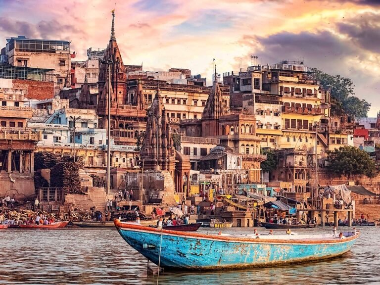 varanasi ghat by castle and king & luxury rajasthan tours