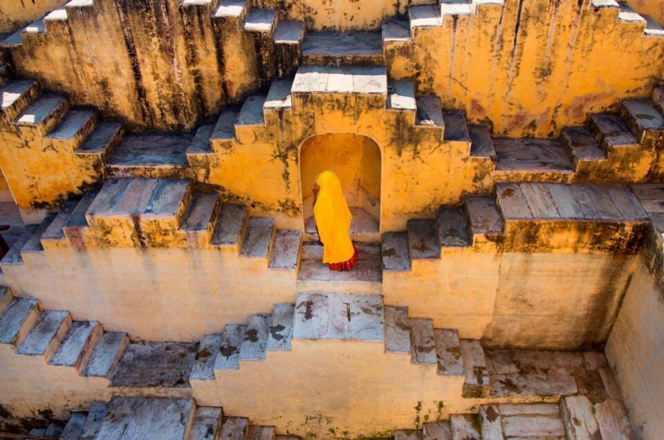 The Abhaneri Stepwell In Rajasthan