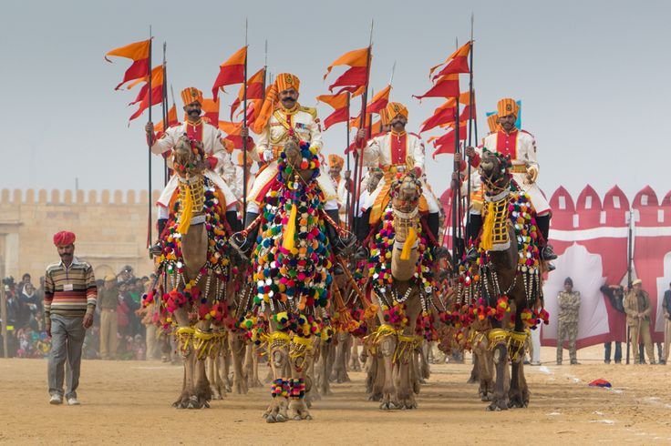 Desert Festival, Jaisalmer castle and king