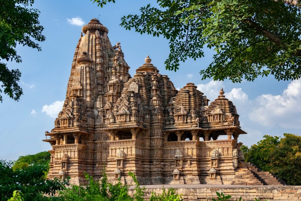 The temples at Khajuraho - India by castle and king & luxury rajasthan tours