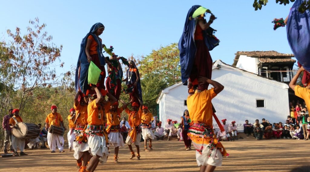 dance festival at shilpgram udaipur by castle and king